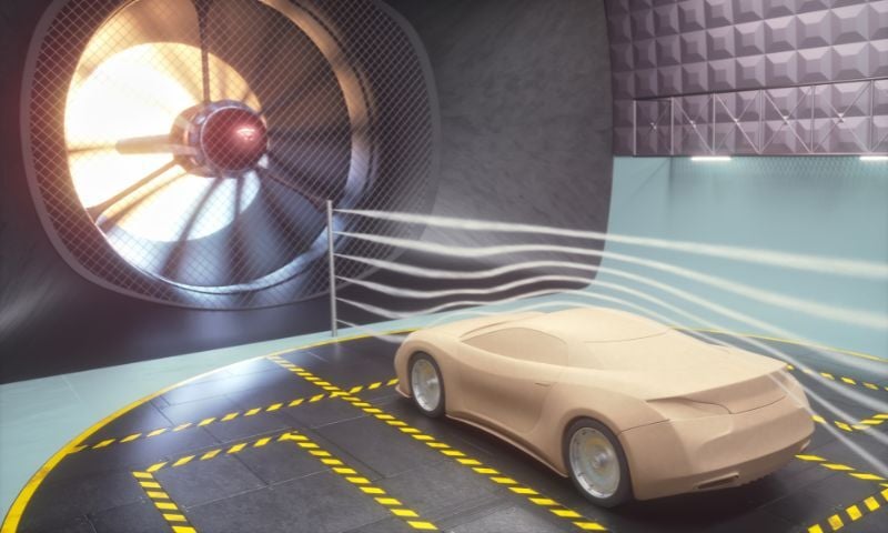 test in galleria del vento